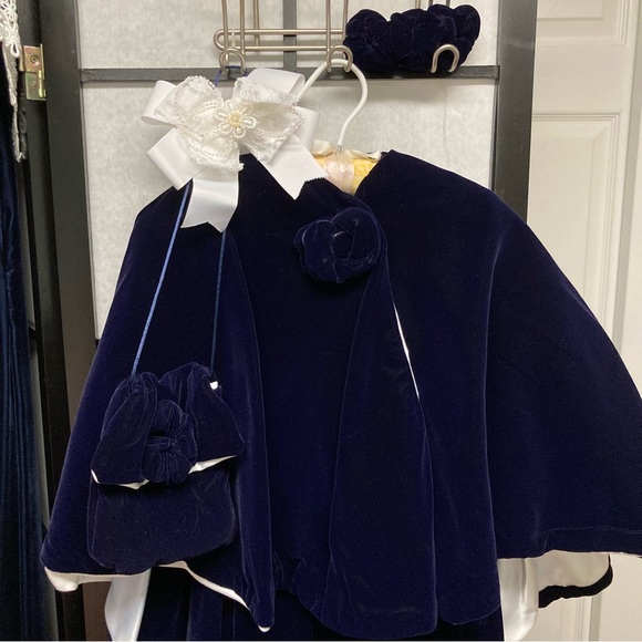 Vintage 1993 EUC (wore 1x) Jessica McClintock (made from pattern) Girls size 5 - Picture 10 of 15